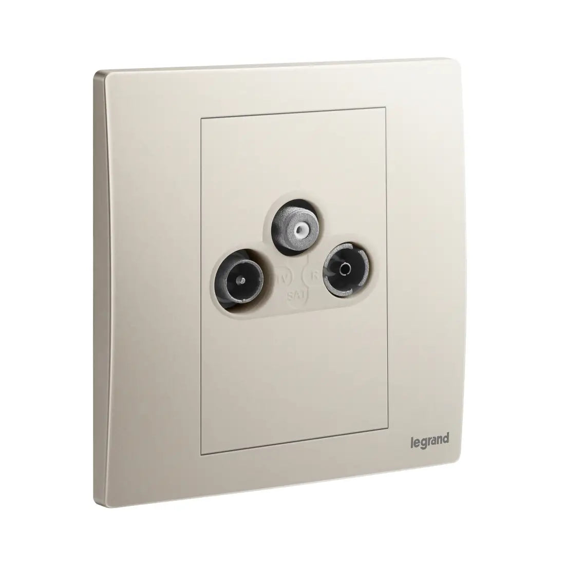 Legrand Mallia Senses 1 Gang TV-R-SAT Socket Outlet 281157