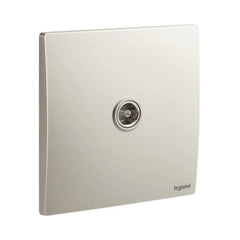 Legrand Mallia Senses 1 Gang TV Female Terminal Socket Outlet 281151 - Slide 5