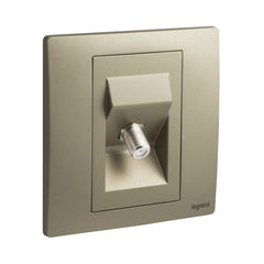 Legrand Mallia Senses 1 Gang "F" Type Terminal TV Socket Outlet 281152 - Slide 4