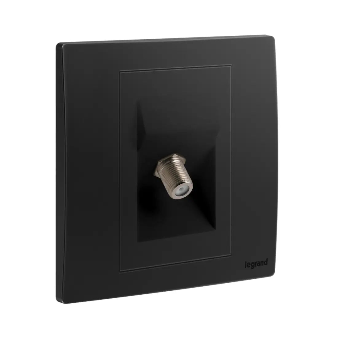 Legrand Mallia Senses 1 Gang "F" Type Terminal TV Socket Outlet 281152