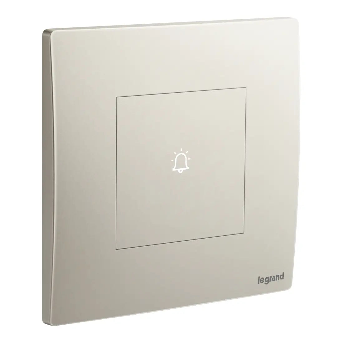 Legrand 281240 Mallia Senses 1 Gang Touch Bell Push 6A