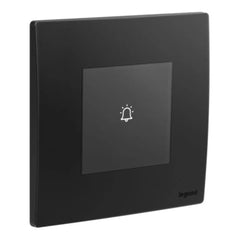 Legrand 281240 Mallia Senses 1 Gang Touch Bell Push 6A - Slide 2