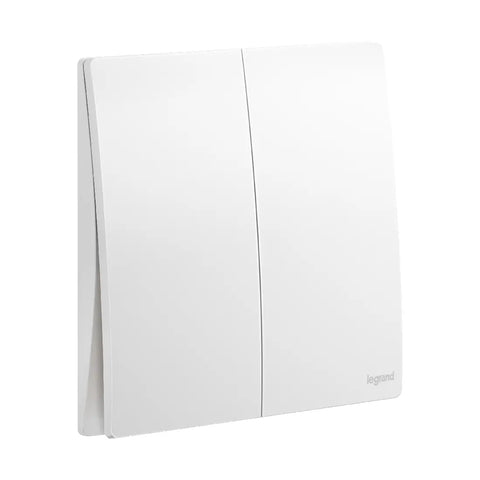 Legrand Mallia Senses 2 Gang 10A Push Button 281042