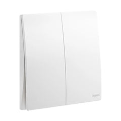 Legrand Mallia Senses 2 Gang 10A Push Button 281042 - Slide 1