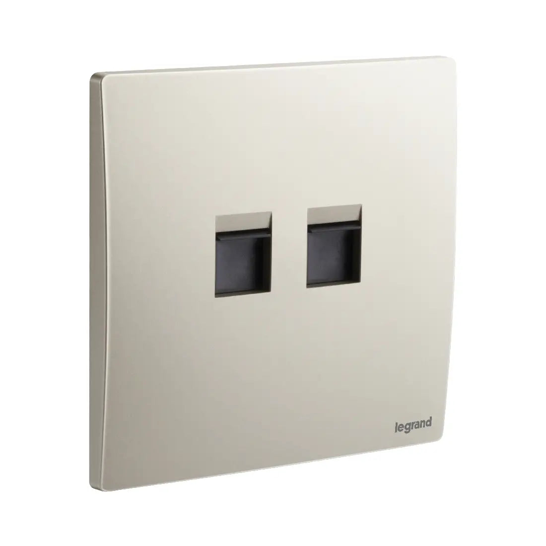 Legrand Mallia Senses 2 Gang Keystone Adapter 281195