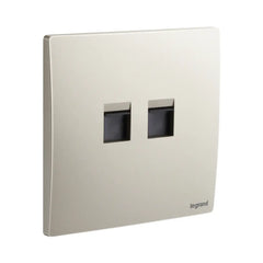 Legrand Mallia Senses 2 Gang Keystone Adapter 281195 - Slide 5