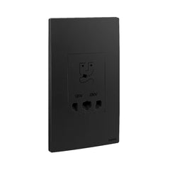 Legrand Mallia Senses 2 Gang Shaver Socket Outlet 120/240 Volts 281135 - Slide 2