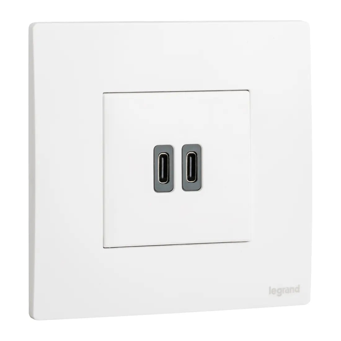Legrand Mallia Senses 2 Modules 30W C and C Power Delivery USB Charger 281210