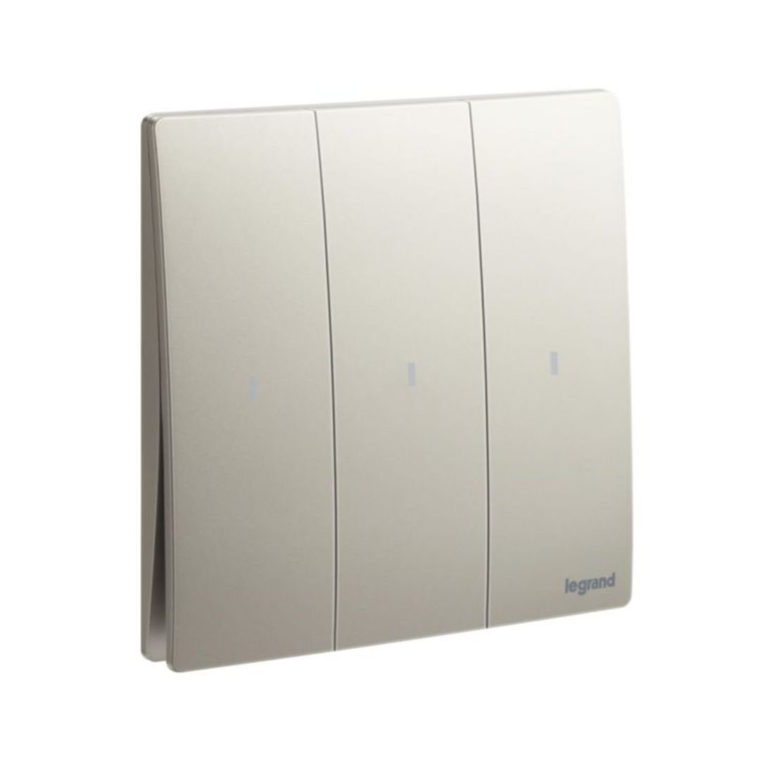 Legrand Mallia Senses 3 Gang 2 Way Illuminated Switch 16AX 281015