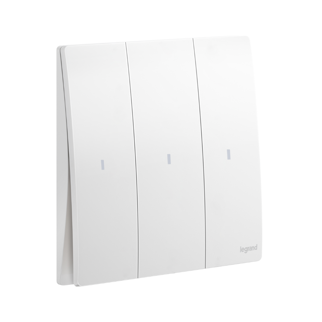 Legrand Mallia Senses 3 Gang 2 Way Illuminated Switch 16AX 281015