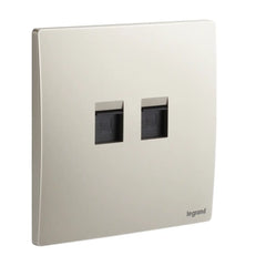 Legrand Mallia Senses Double RJ45 CAT6 UTP Socket Outlet 281165 - Slide 5