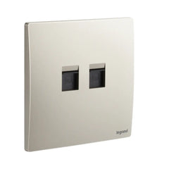 Legrand Mallia Senses Double RJ45 Socket Outlet Category 6 STP 281158 - Slide 5