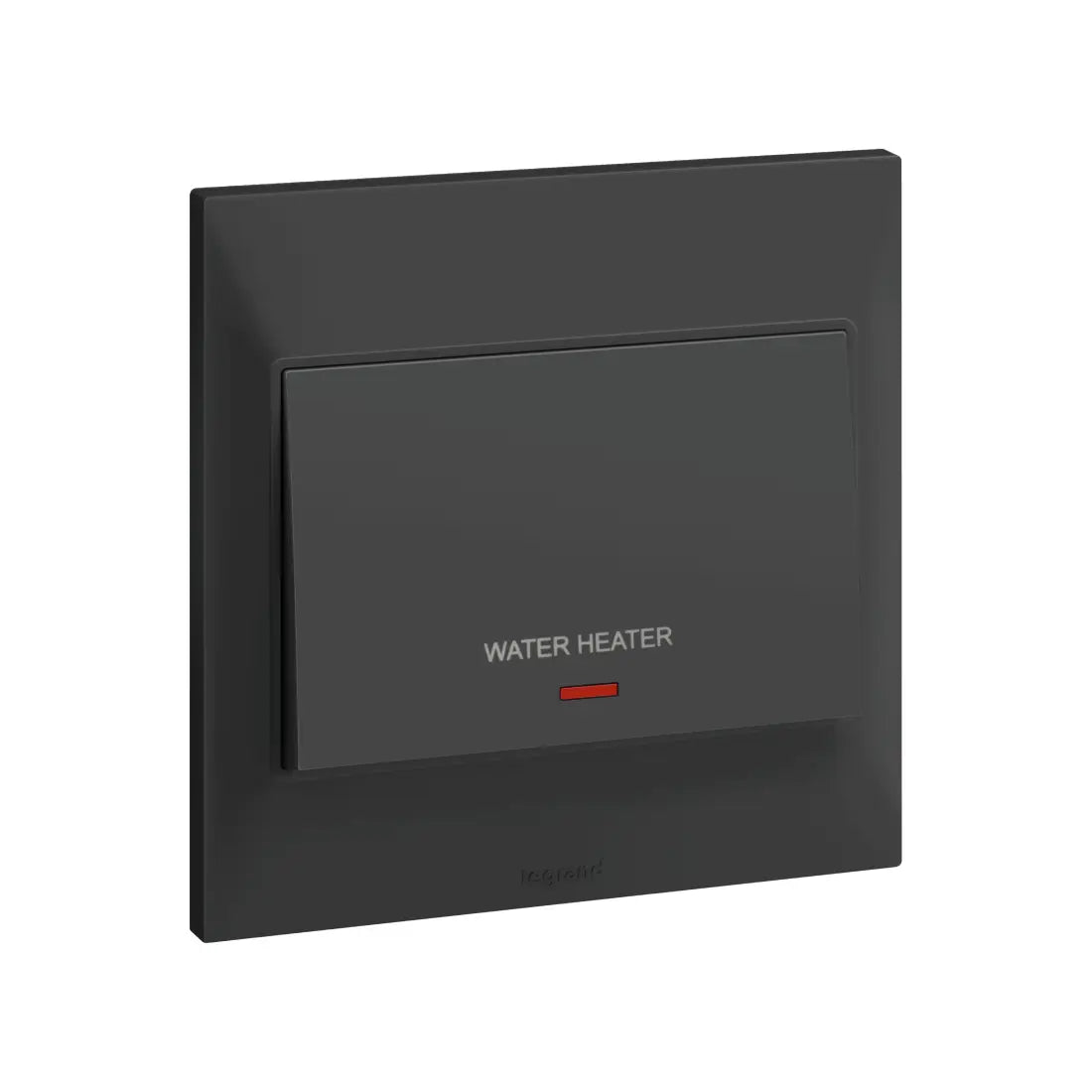 Legrand Belanko S 1 Gang Double Pole Water Heater Marking Switch with Neon and Earth Terminal 20A