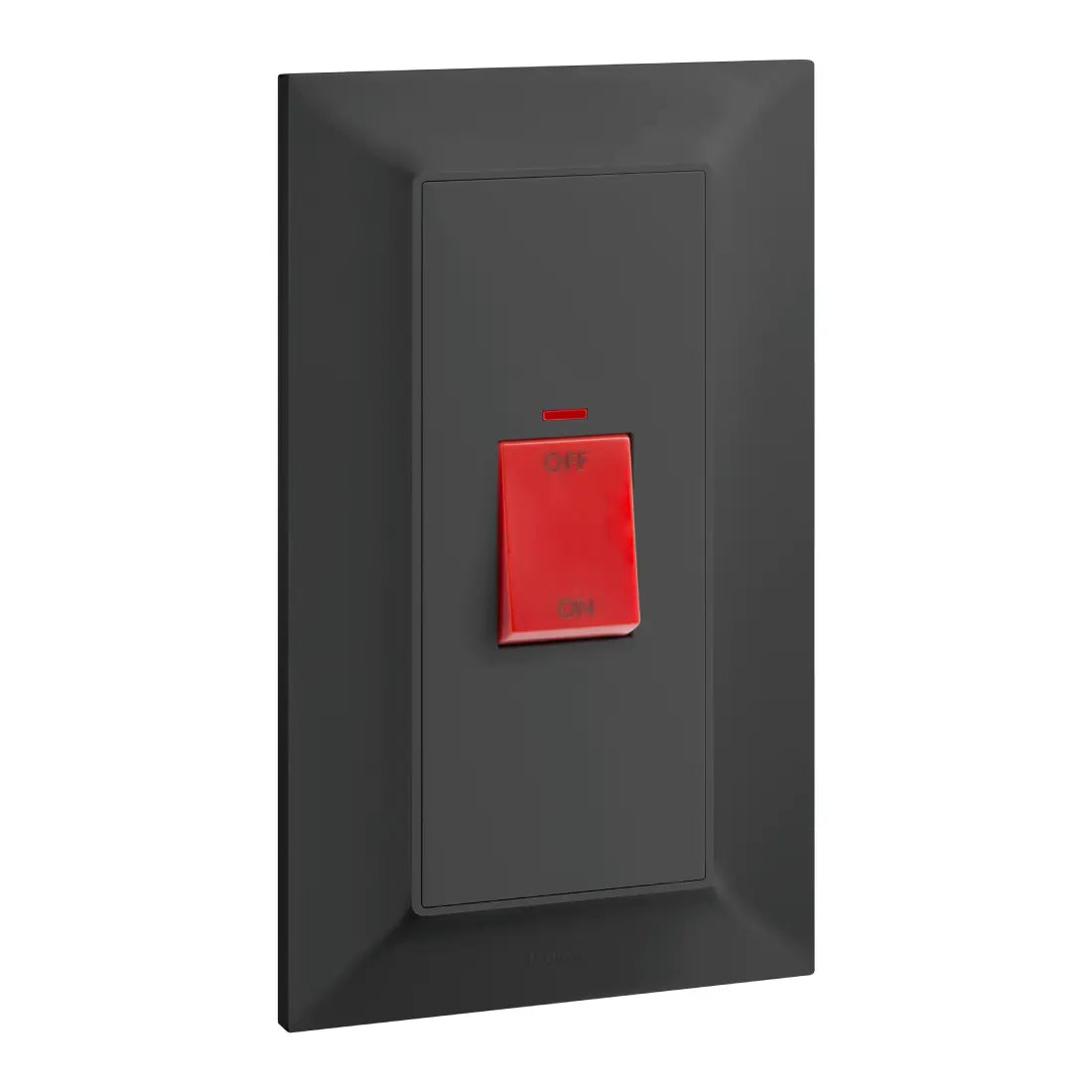 Legrand Belanko S 2 Gang Double Pole Switch with Vertical Neon 45A