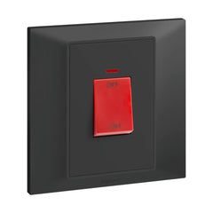 Legrand Belanko S 1 Gang Double Pole Switch with Neon 45A - Slide 2