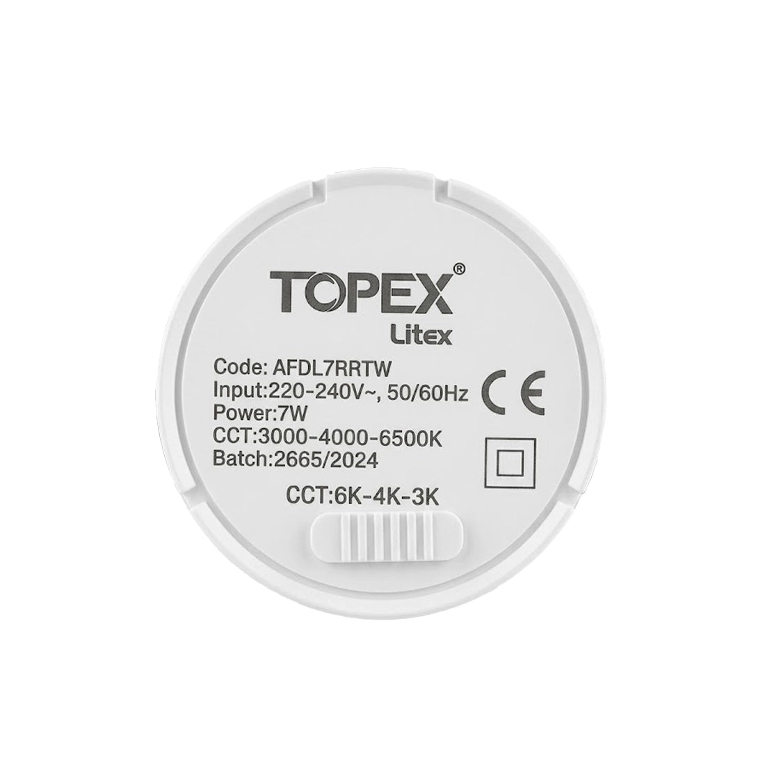 Litex Recessed LED Spot Light Movable 7W 3-in-1 TDA-D002-7W