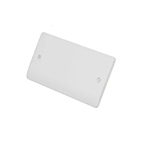 MK Logic Plus 2G Moulded Blank Plate K3828WHI - White