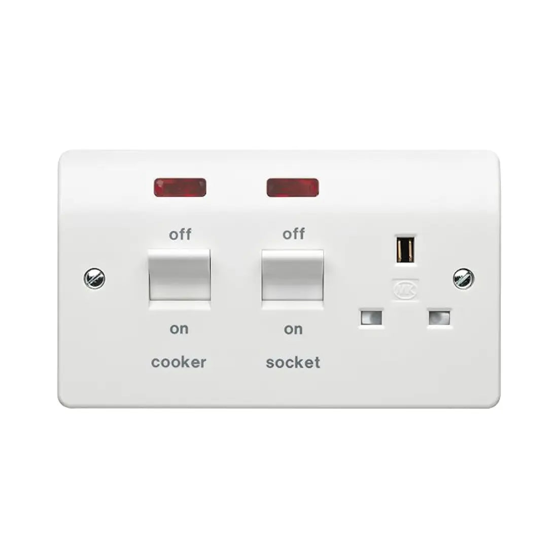 MK Logic Plus 45A Cook Control Unit with Neon K5061WHI - White