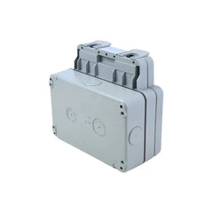 MK Masterseal Plus 13A 2 Gang Waterproof Switched Socket K56482GRY - Grey - Slide 5