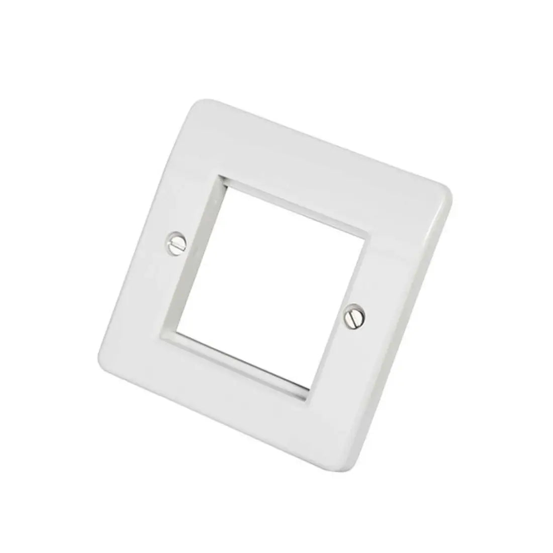 MK Logic Plus 2M 1G Euro Front Plate K0182WHI - White