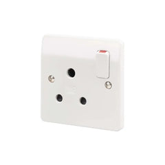 MK Logic Plus 15A 1G Switched Socket K2893WHI - White - Slide 2