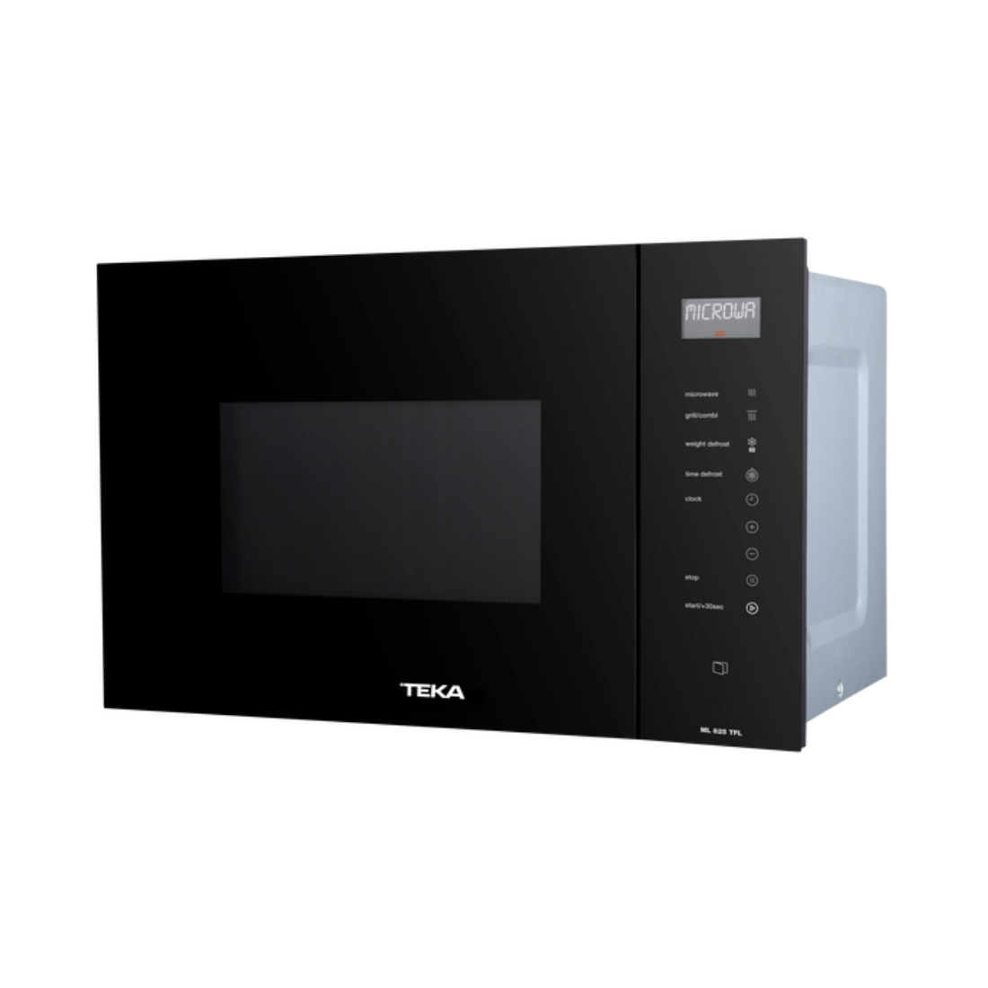 Teka Built in Microwave with Grill 25L ML 825 TFL BK