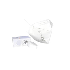 MSK SJO FFP2 Flat Fold Respirator Mask 50 pcs - White - Slide 4
