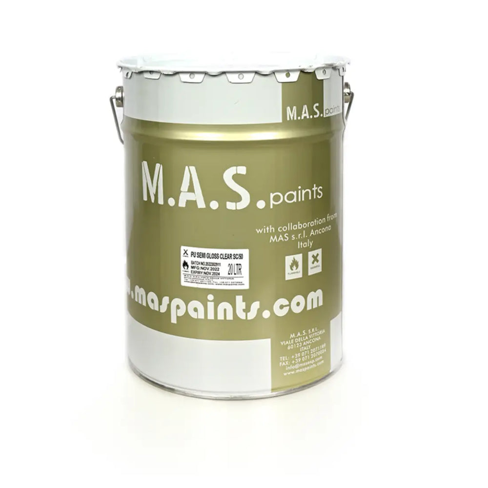 Mas Paints PU Semi Gloss SC/50 Clear