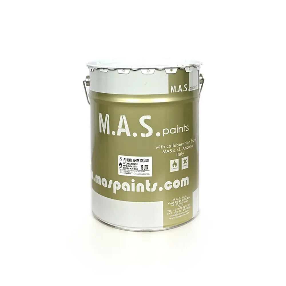 Mas Paints PU Matt White #551