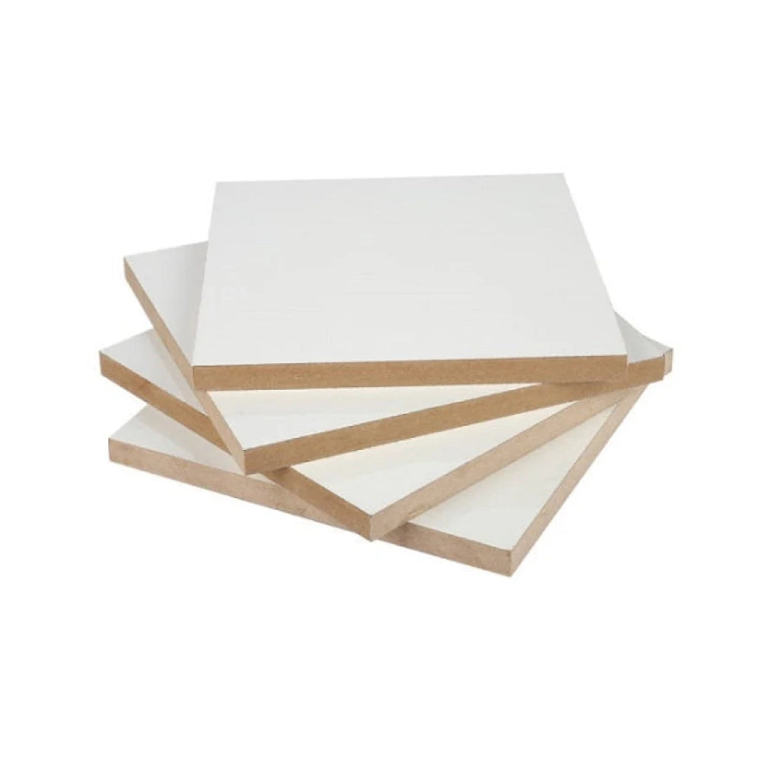 Melamine MDF 1 Side White 1220x2440x18mm Thailand Grade