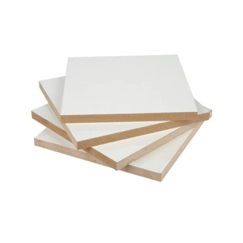 Melamine MDF 1 Side White 1220x2440x18mm Thailand Grade