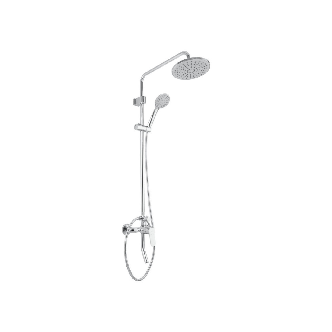 Milano Aliz Bath Shower Mixer Tap with Hand Shower