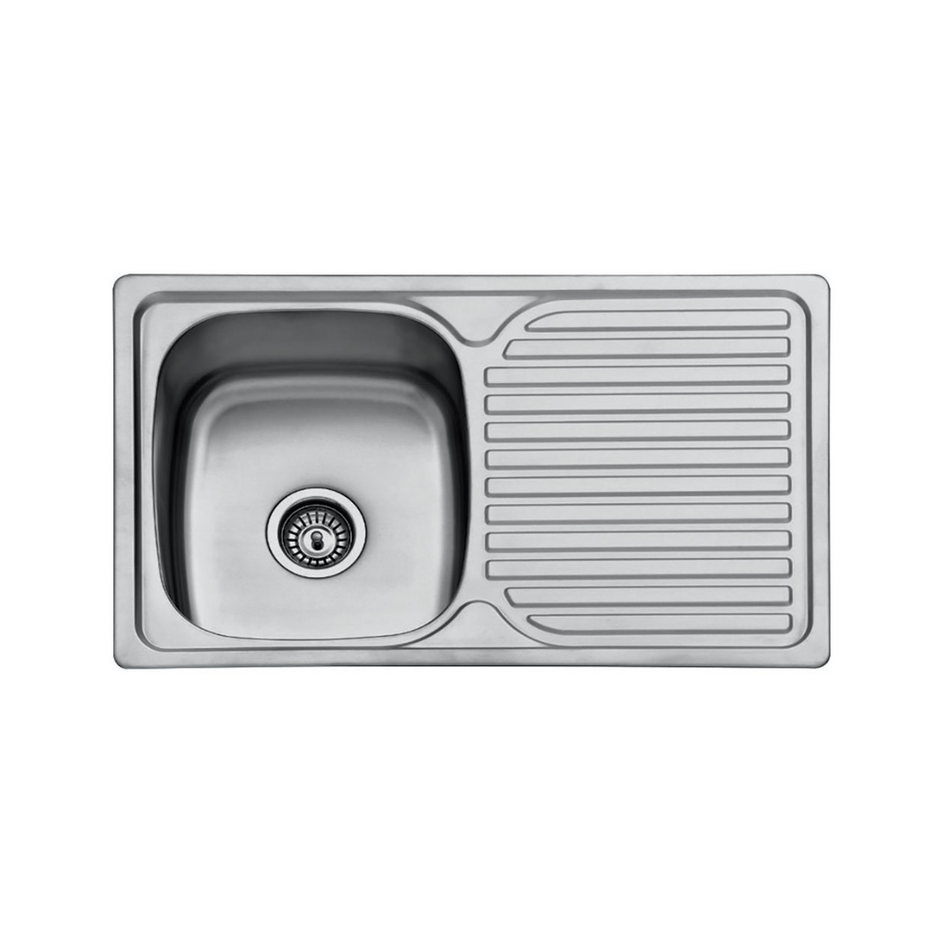 Milano Single Bowl Kitchen Sink 800 X 480 X 150mm BL-834B