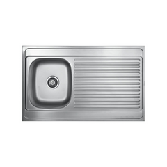 Milano Single Bowl Single Drain Kitchen Sink 1000 X 600 X 180mm BL-852 - Slide 1