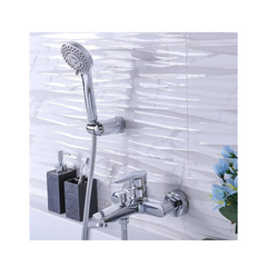 Milano Charming Bath Mixer with Shower Set - Chrome - Slide 2