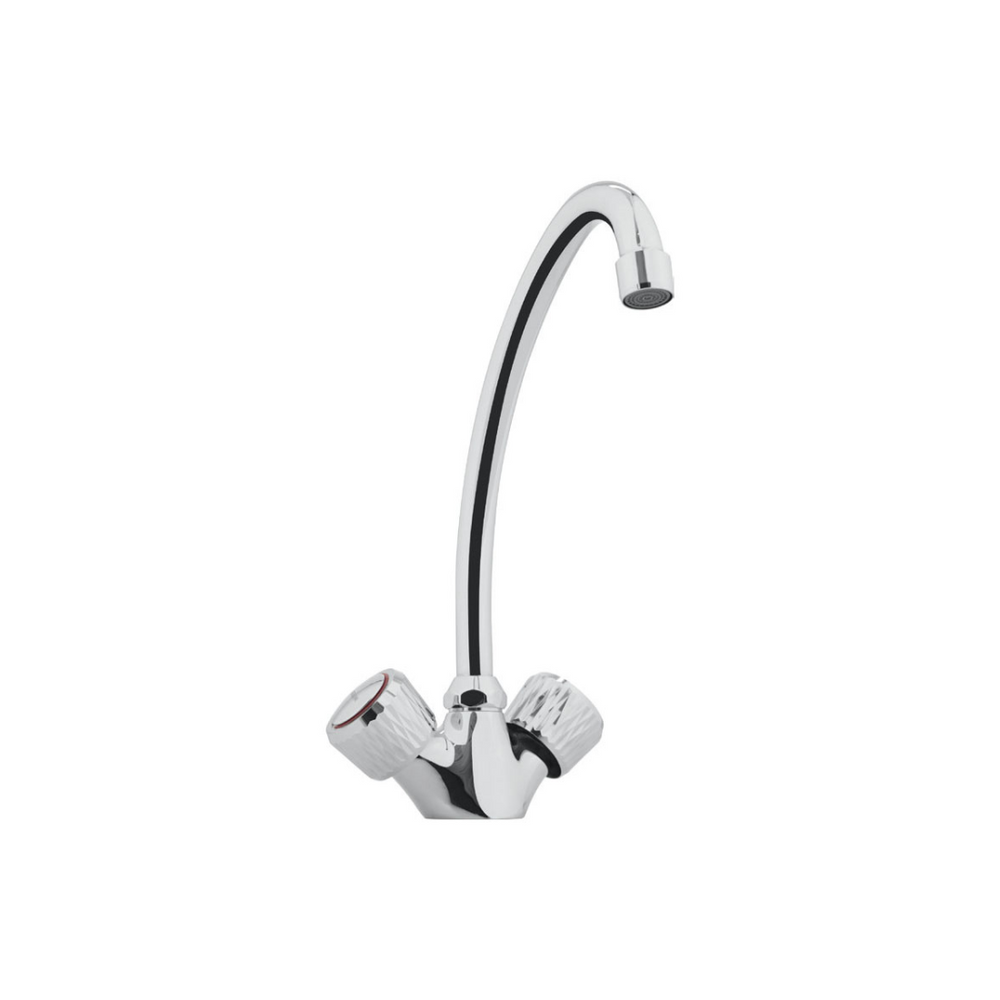 Milano Crown Plus Single Hole Kitchen Sink Mixer Chrome in Dubai, UAE