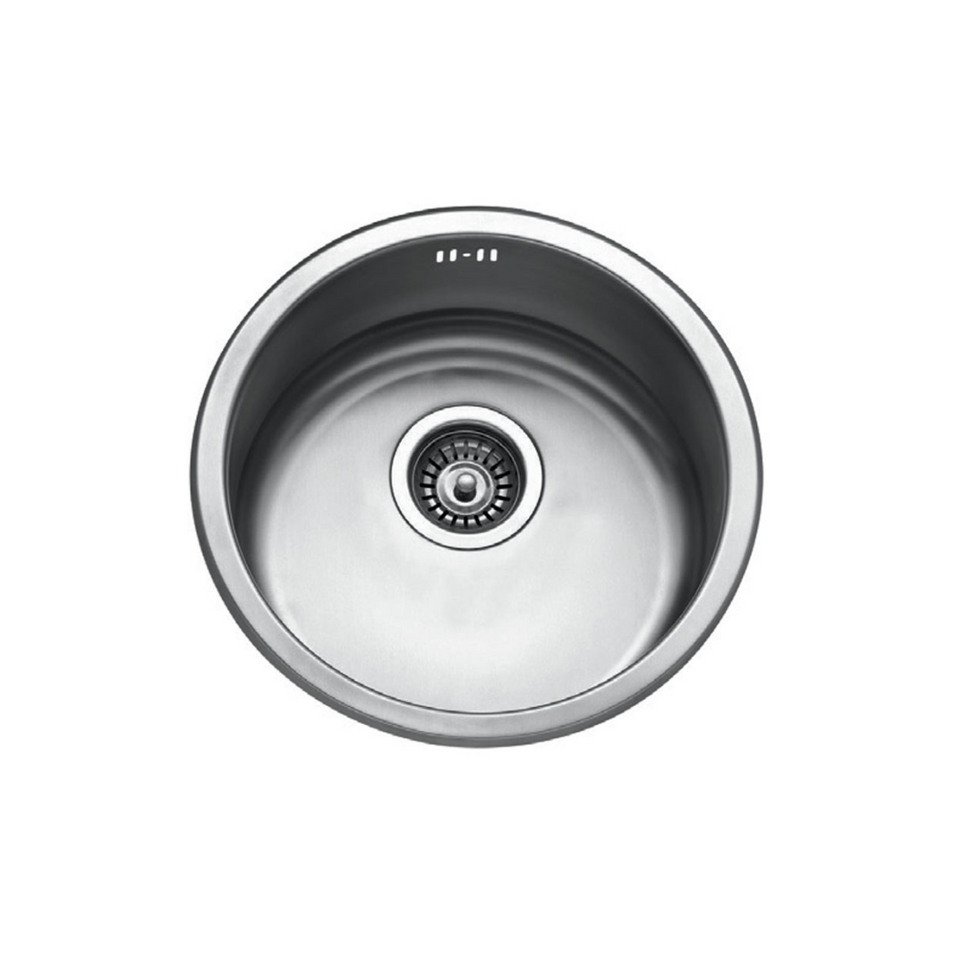 Milano Round Kitchen Sink 422 X 422 X 180mm GF-830A