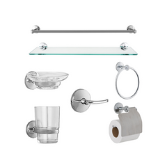 Milano Lilda 7 Piece Bathroom Accessories Set - Slide 1