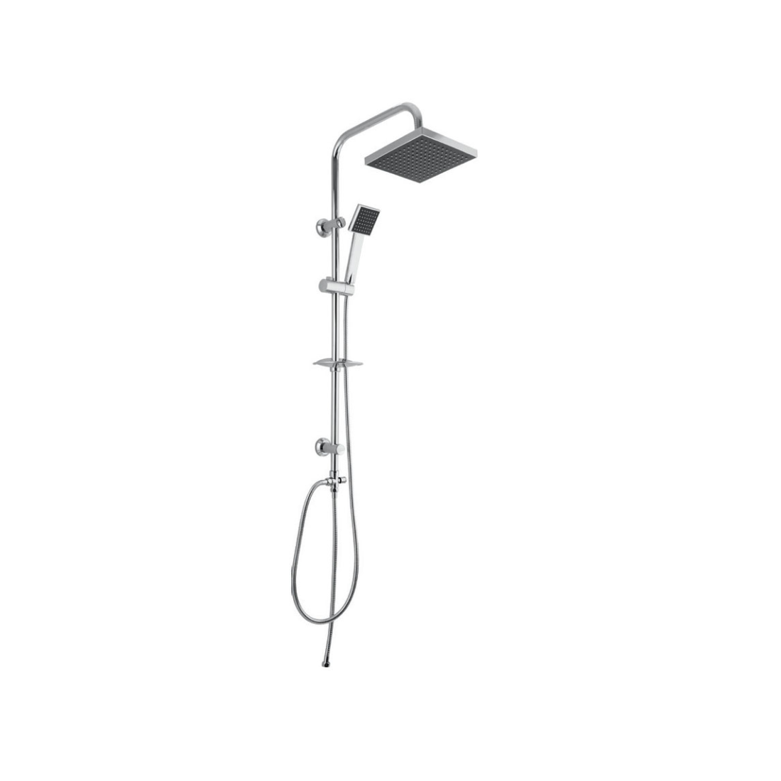 Milano Luxury Square Shower Column