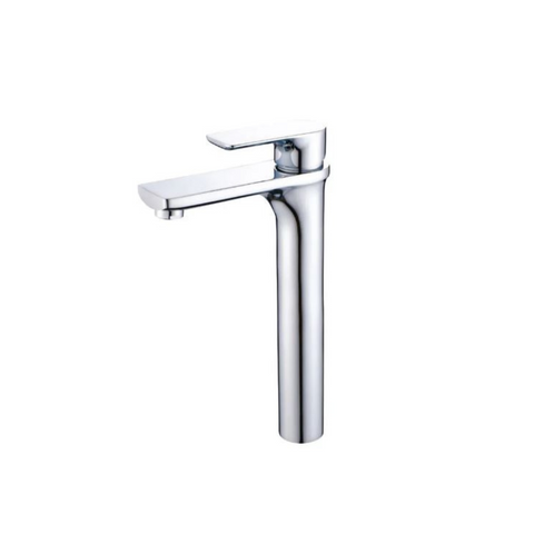 Milano Mora Art Wash Basin Mixer - Silver