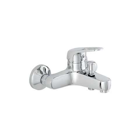 Milano Tarki Bath Mixer With Shower Set - Chrome