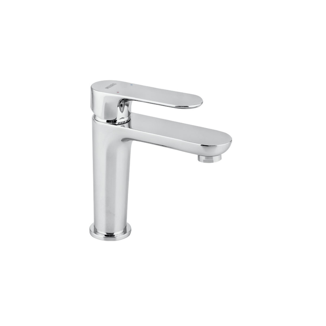 Milano Verdi Wash Basin Mixer with Pop-Up & Waste - Chrome