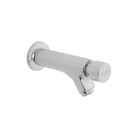 Milano Wall Mounted Self Closing Tap
