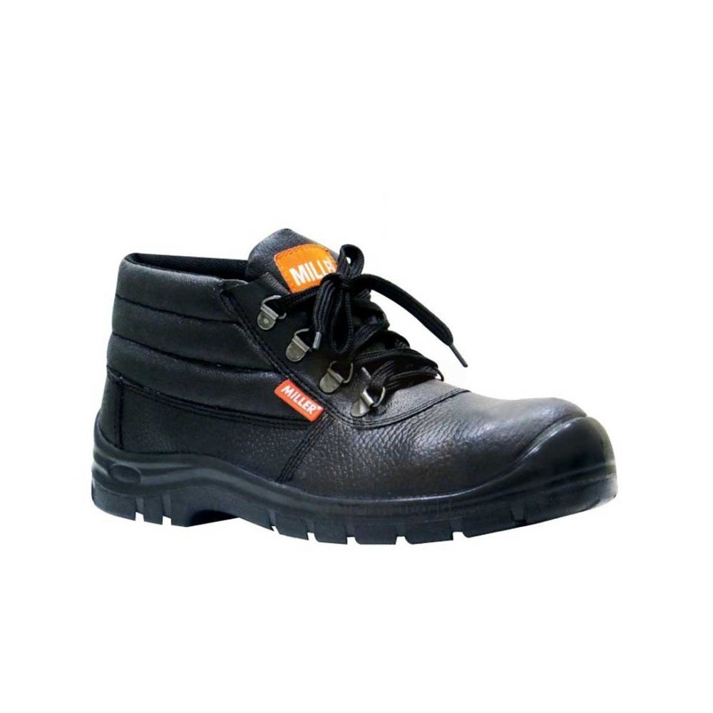 Miller SMA SBP High Ankle Safety Shoes - Black