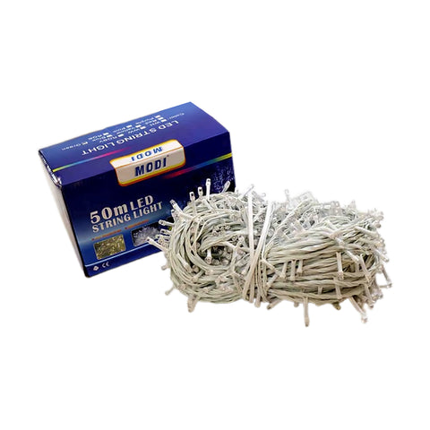 Modi LED Sting Light 50R-480 50m (White Cable)
