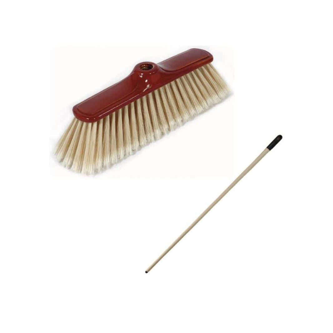 Mr. Brush MR110.10+MH Nordica Soft Broom With Metal Handle Beige