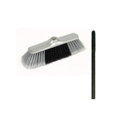 Mr. Brush MR80.10+MH Argenta Soft Broom With Metal Handle - Silver & Black - Slide 2