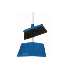 Mr. Brush MR800.12.02 Open Long Dustpan Set - Blue & Red - Slide 1
