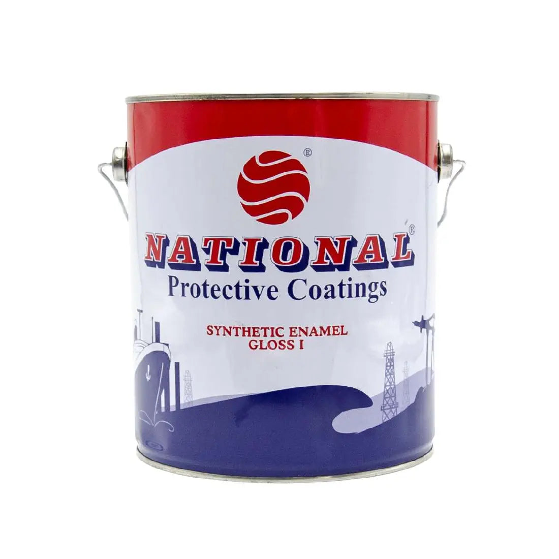 National Paints Synthetic Enamel (294) - Flake Grey