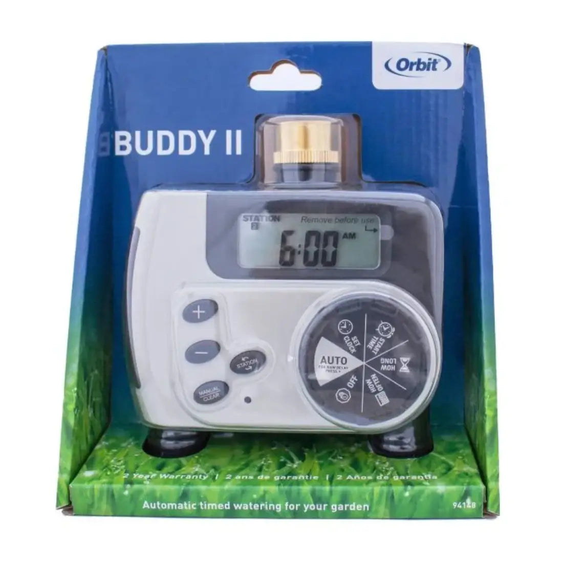 Orbit Buddy II 2 Outlet Digital Tap Timer 94148